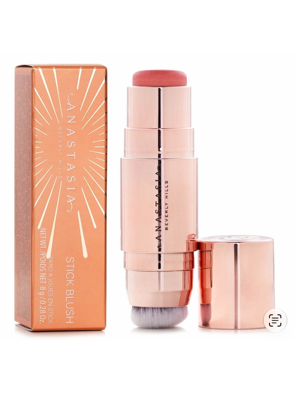 NEW BUBBLEGUM Anastasia Beverly Hills Peach pink rose Stick Blush